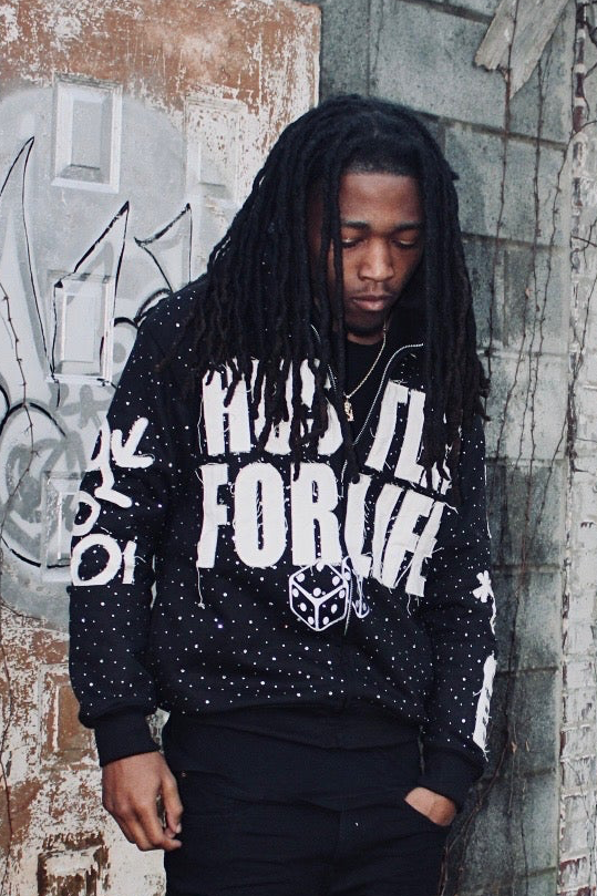 BLACK CHASE MONEY NOT PEOPLE ZIP-UP